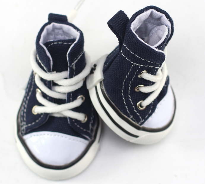 Pet cowboy canvas shoes for dogs - Pets Crazy Shops