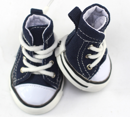 Pet cowboy canvas shoes for dogs - Pets Crazy Shops