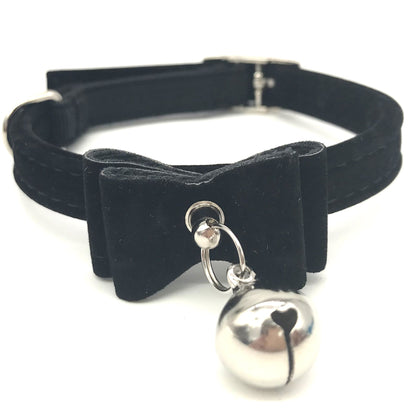 Pet Collar Bell Bow Cat Collar - Pets Crazy Shops