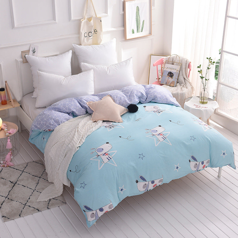Cotton bed quilt cover - Pets Crazy Shops