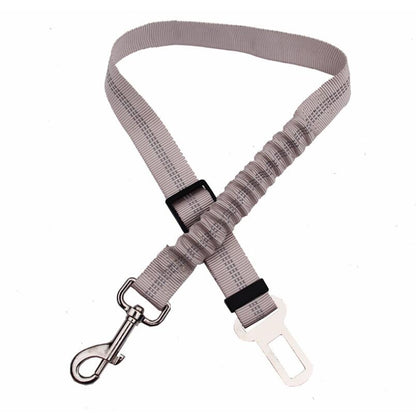 Adjustable Dog Seat Belt Dog Car Seatbelt Harness Leads Elastic Reflective Safety Rope - Pets Crazy Shops