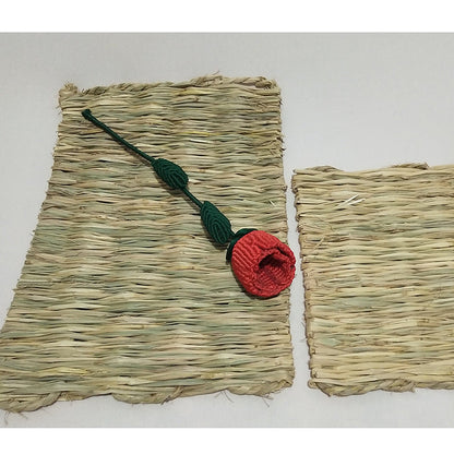 Natural straw mat - Pets Crazy Shops