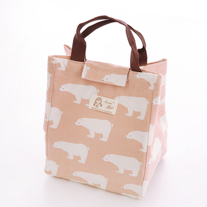 Cotton linen insulation bag - Pets Crazy Shops