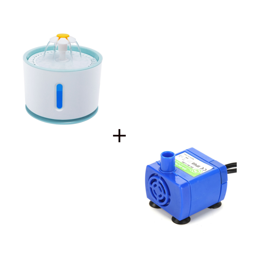 Automatic Pet Cat Water Fountain with LED Light - Pets Crazy Shops
