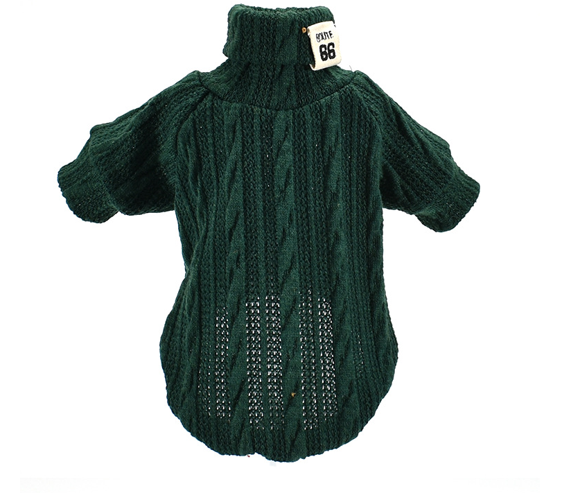 Pet Turtleneck Knitted Sweater Winter Dog Cat Keep Warm - Pets Crazy Shops