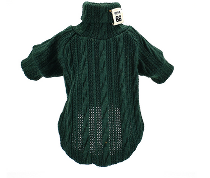 Pet Turtleneck Knitted Sweater Winter Dog Cat Keep Warm - Pets Crazy Shops