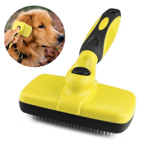 Compatible with Apple, Benepaw Premium Auto cabello limpio perro cepillo impermeable cómodo pequeño perro grande peine de aseo de mascotas herramientas gato encaja varios cabello - Pets Crazy Shops