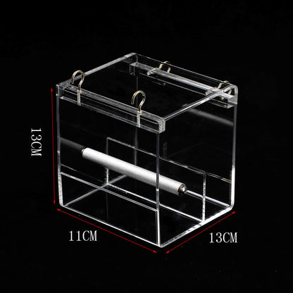 Acrylic bird feeder - Pets Crazy Shops