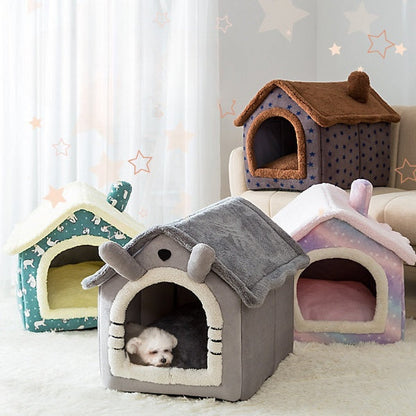 Pet Bed Small Dog Teddy Cat Litter Four Seasons Universal Dog House Dog Bed Pets Supplies - Pets Crazy Shops