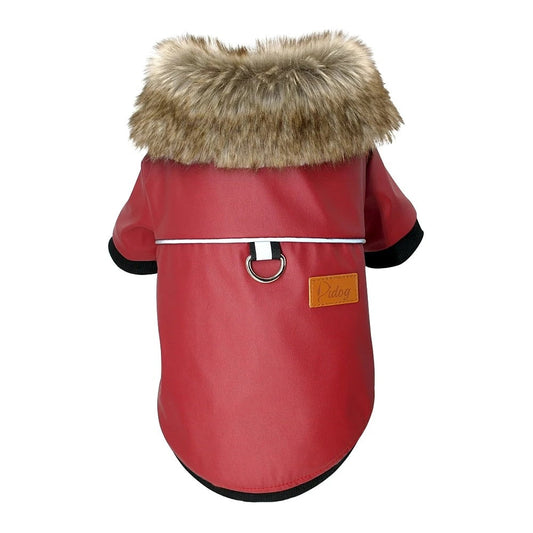 Dog clothes leather jacket  -  - Pets Crazy Shops -