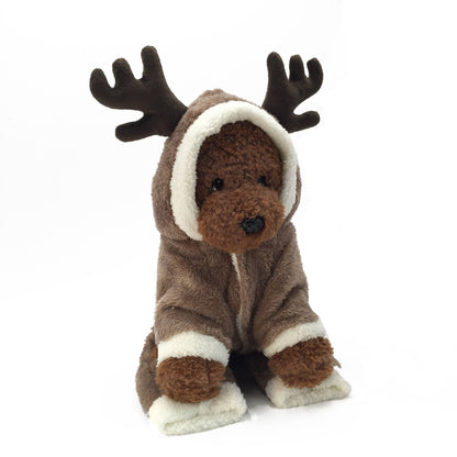 Elk Christmas Dog Clothes - Pets Crazy Shops