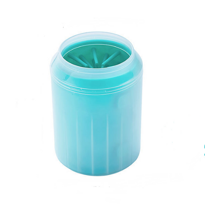Pet Paw Cleaner Cleaning Kit Cup Soft Brush Can - Pets Crazy Shops