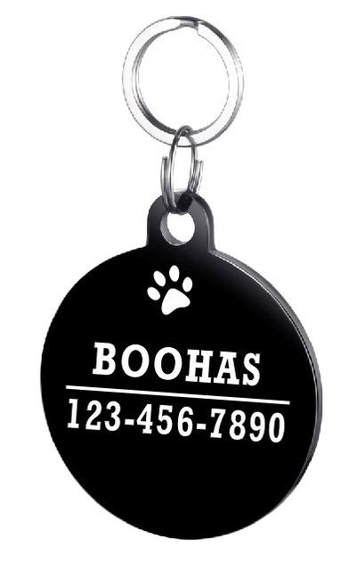 Personalized Dog ID Tag Stainless Steel Pet ID Tag - Pets Crazy Shops