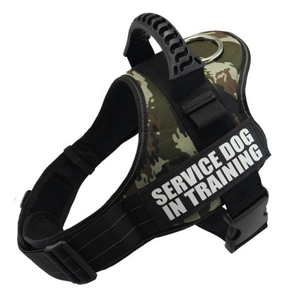 Personalized Custom Reflective Breathable Dog Harness NO PULL Adjustable Pet Harness For Small Large Dog Harness Vest With Patch - Pets Crazy Shops