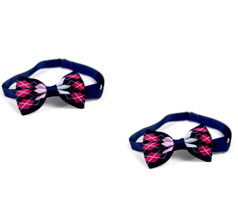 Plaid Pet Tie Cat Dog Scarf Accessories Pet Accessories - Pets Crazy Shops