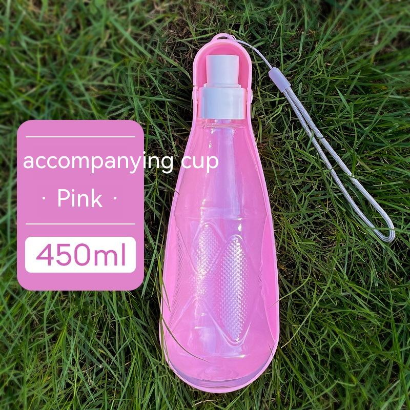 Pet Water Cup Outdoor Portable Folding Dog Water Bottle 550ml Large Capacity Medium To Large Dog Drinking Bottle - Pets Crazy Shops