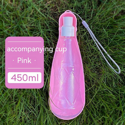 Pet Water Cup Outdoor Portable Folding Dog Water Bottle 550ml Large Capacity Medium To Large Dog Drinking Bottle - Pets Crazy Shops