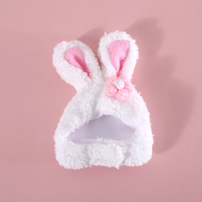 Plush Cartoon Cat Dog Rabbit Ears Cute Easter Decoration Hat Head Cover Pets Products - Pets Crazy Shops