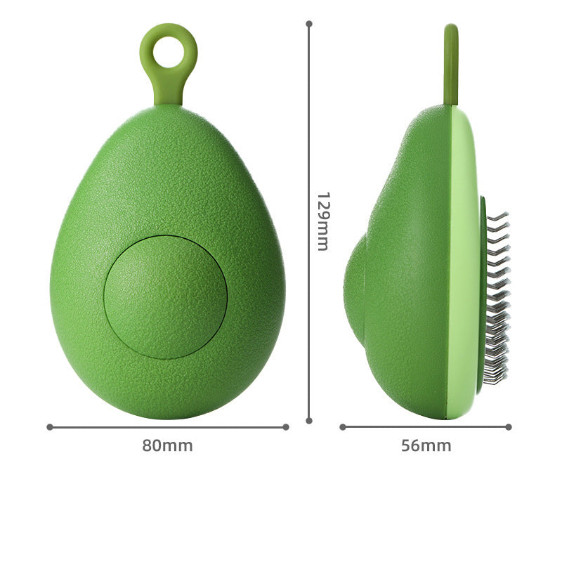 Creative Cat Grooming Comb Portable Massage Brush One-Button Remove Floating Hair Scraper Cats Dogs Pet Self Cleaning Tool Accessories - Pets Crazy Shops