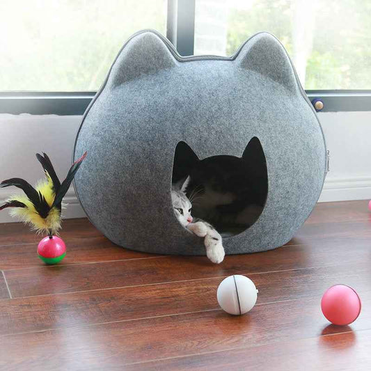 Cat Litter Enclosed Pet Cat House Cat House Cat Bed House Cat Villa Cat Litter  -  - Pets Crazy Shops -