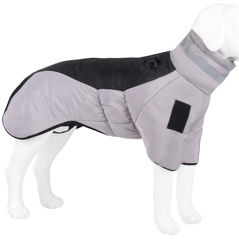 New Pet Dog Clothes Thickened With Reflective Warmth Pet Supplies - Pets Crazy Shops