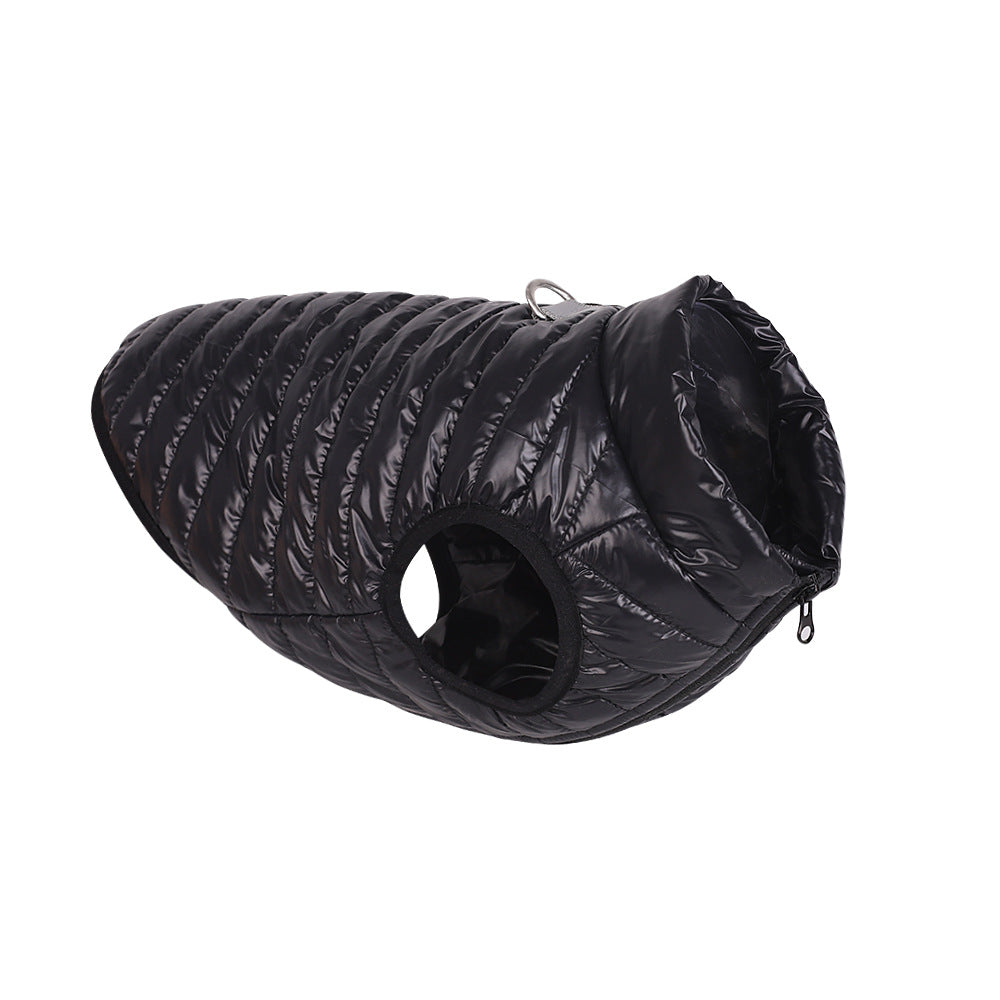 New Pet Dog Clothing Autumn And Winter Full Nylon Zipper Puppy Jacket Dog Clothing - Pets Crazy Shops