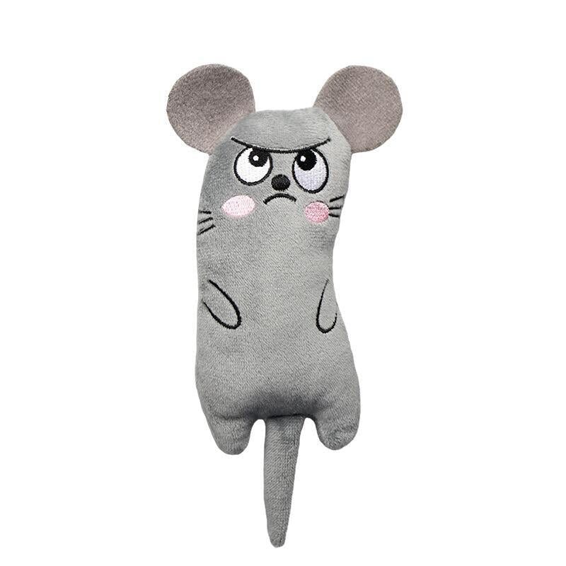 Cat Pet Plush Embroidered Mint Toys - Pets Crazy Shops