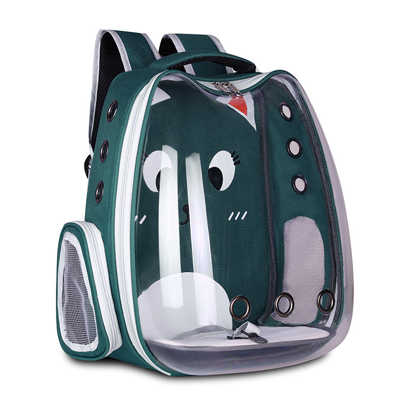 Pet Supplies Pet Backpack Convenient Pet Space Bag Breathable Shoulder Cat Bag Dog Bag - Pets Crazy Shops