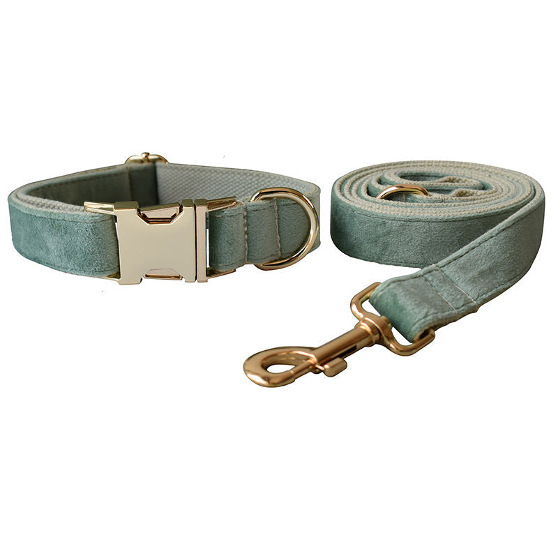 Mint Green Dog Collar Leash - Pets Crazy Shops
