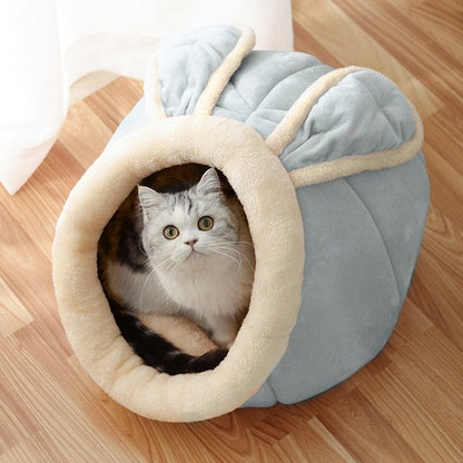 Cat House Villa Enclosed Cat Supplies Bed - Pets Crazy Shops