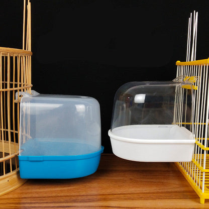 Bird With Tiger Skin Indigo Chin And Eye Embroidering Appliance - Pets Crazy Shops