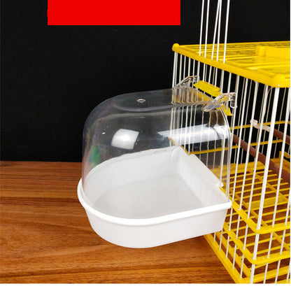 Bird With Tiger Skin Indigo Chin And Eye Embroidering Appliance - Pets Crazy Shops