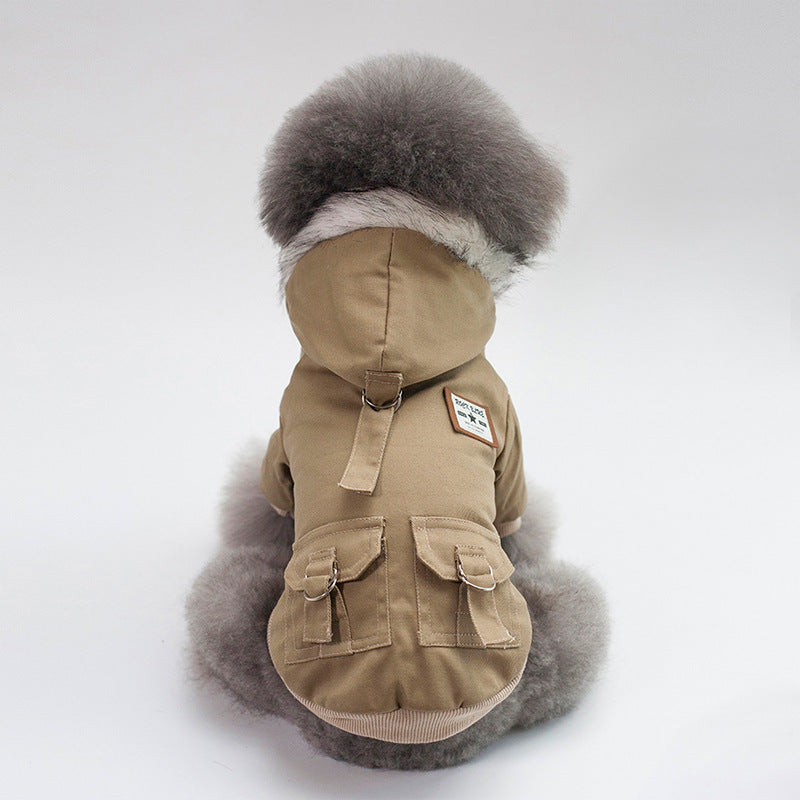 Cap dog coat - Pets Crazy Shops
