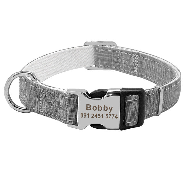 Dog Tag Custom Dog Collar - Pets Crazy Shops