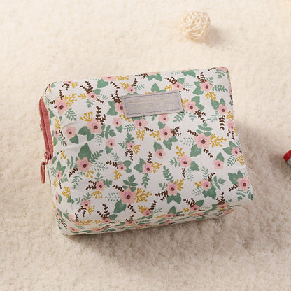 New Travel Wash Bag waterproof fashion cotton make-up package South Korea Mini cute cosmetics receipt wholesale - Pets Crazy Shops