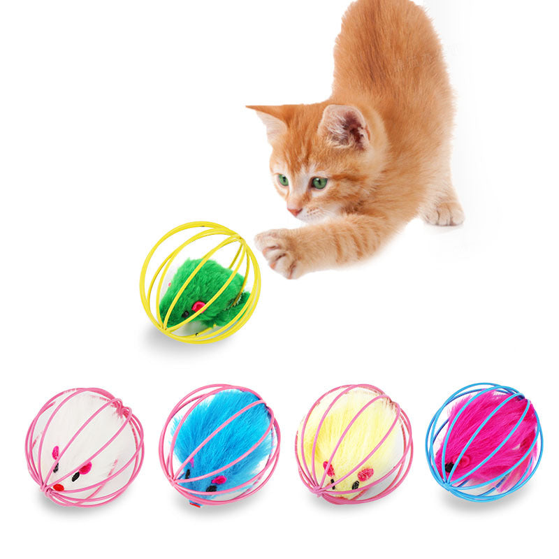 Cage Mouse Cat Toy Plush Pet Supplies - Pets Crazy Shops
