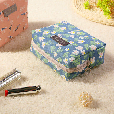 New Travel Wash Bag waterproof fashion cotton make-up package South Korea Mini cute cosmetics receipt wholesale - Pets Crazy Shops