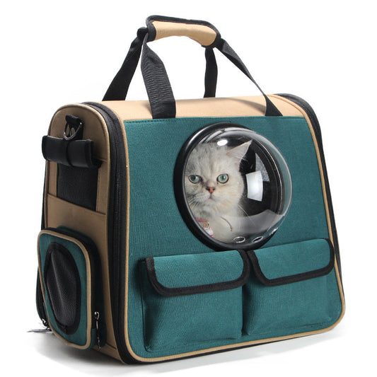 Pet Bag Backpack Space Bag for Dogs and Cats Travel Bag Pet Cages - Pets Crazy Shops