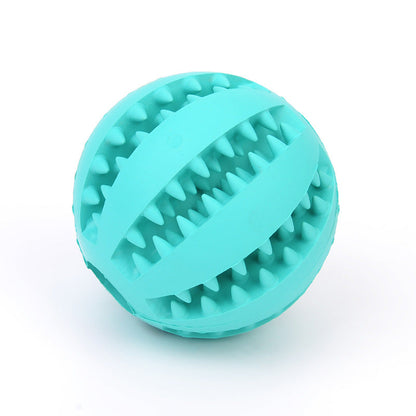 Rubber Mint Feeding Ball Built-in Food Storage Bin - Pets Crazy Shops