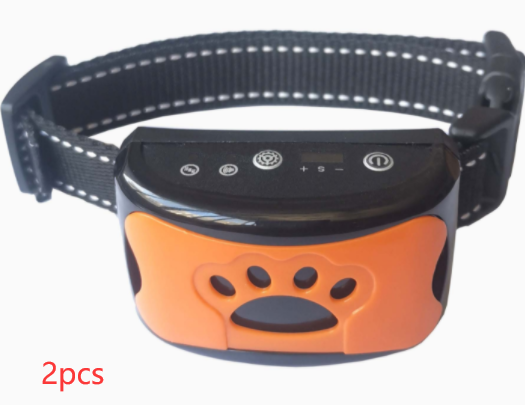 Dog Training Collar Waterproof Electric Pet Remote Control Rechargeable Dogs Trainer Bark Arrester With Shock Vibration Sound - Pets Crazy Shops