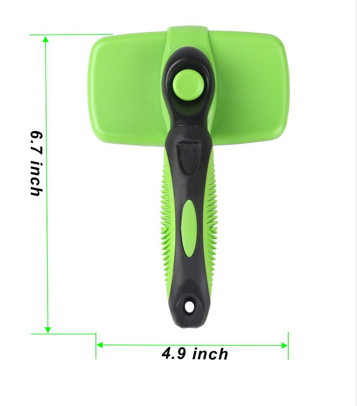 Compatible with Apple, Benepaw Premium Auto cabello limpio perro cepillo impermeable cómodo pequeño perro grande peine de aseo de mascotas herramientas gato encaja varios cabello - Pets Crazy Shops