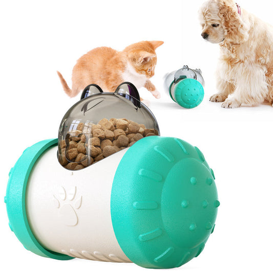 Duck Quack Treat Dispensing Wheel Toy | Interactive Dog & Cat Toy