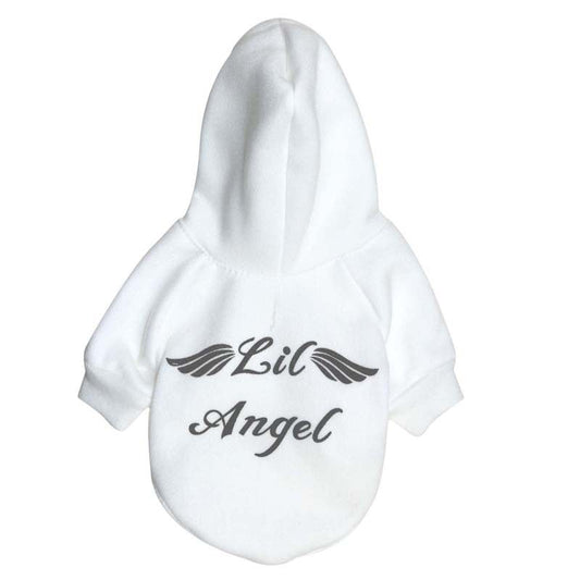 Pet fleece hooded small dog pet compassionate - Pets Crazy Shops