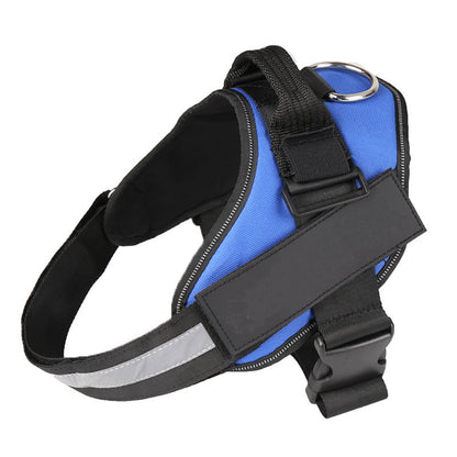 Personalized Custom Reflective Breathable Dog Harness NO PULL Adjustable Pet Harness For Small Large Dog Harness Vest With Patch - Pets Crazy Shops