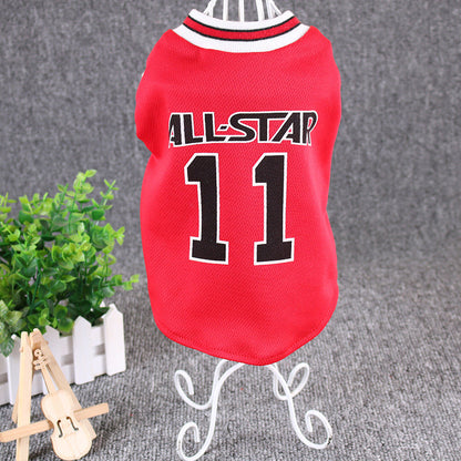 Hot World Cup Ball Spring And Summer Dog Vest Pet Supplies - Pets Crazy Shops