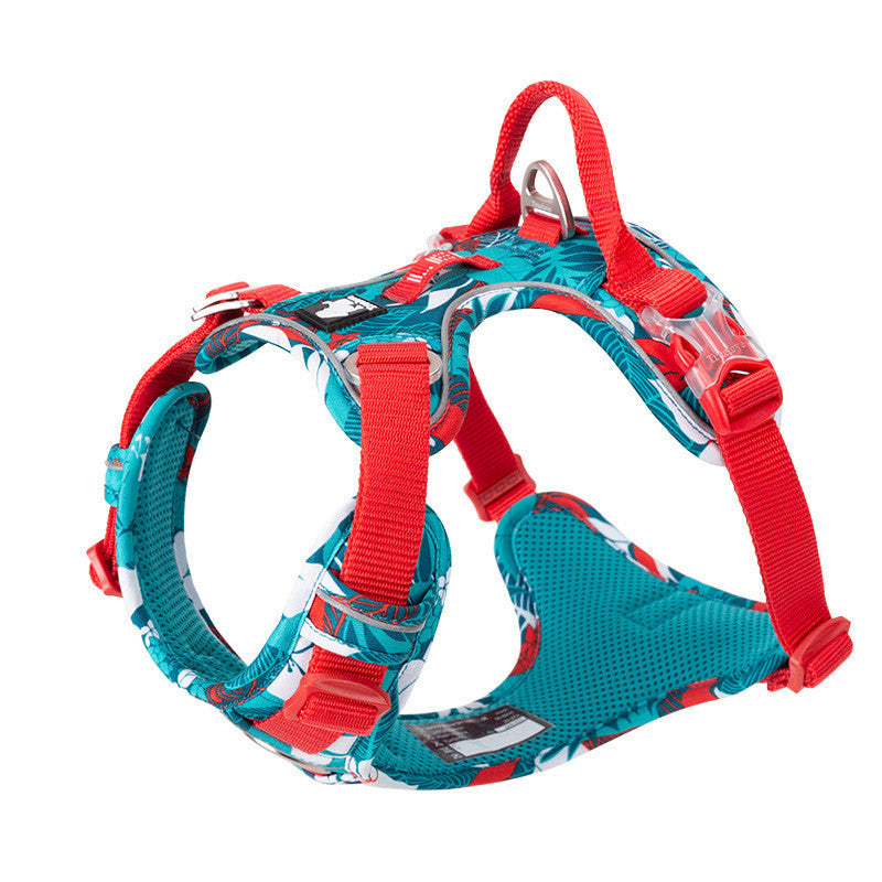 Dog leashes dog chain vest vest straps - Pets Crazy Shops