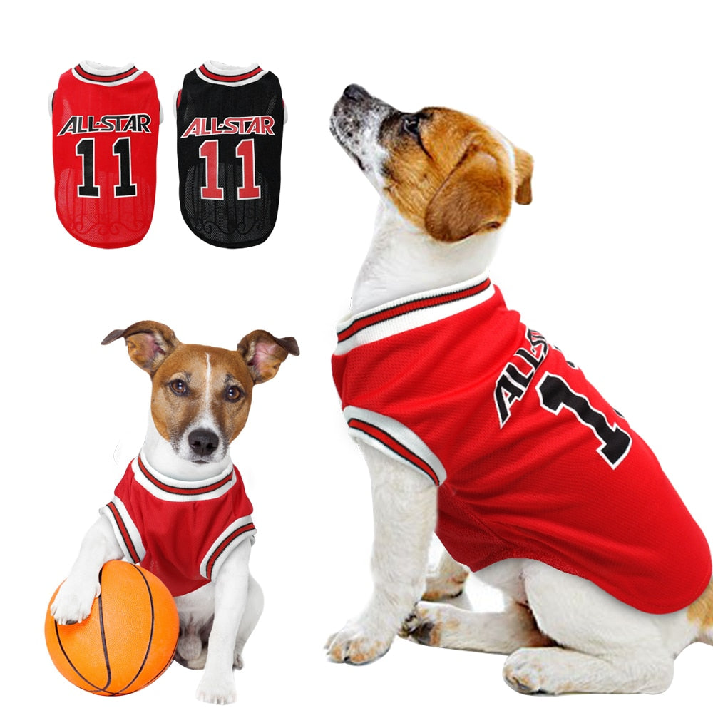 Hot World Cup Ball Spring And Summer Dog Vest Pet Supplies - Pets Crazy Shops
