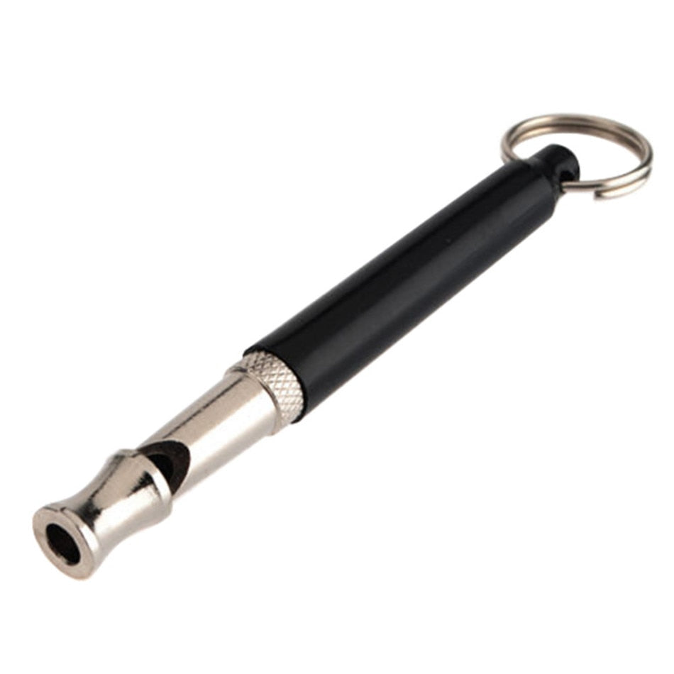 1Pcs Pet Dog Cat Training Obedience Black Whistle Ultrasonic Supersonic Sound Pitch Quiet Trainning Whistles Pets Supplies - Pets Crazy Shops