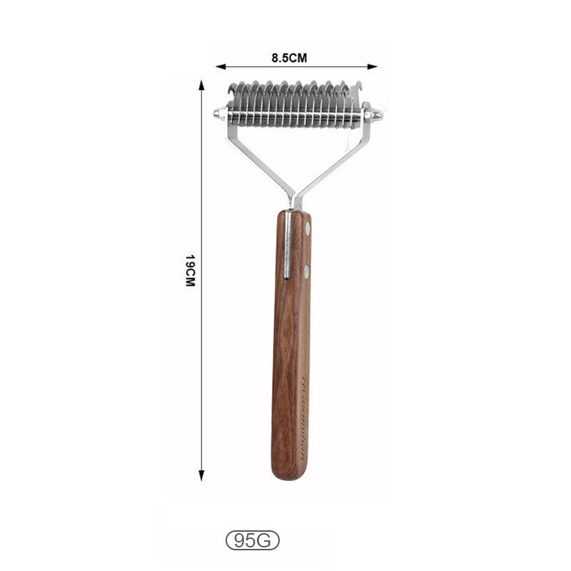 Pet Comb Solid Wood Antique Hair Removing Products - Pets Crazy Shops