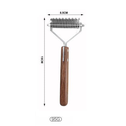 Pet Comb Solid Wood Antique Hair Removing Products - Pets Crazy Shops